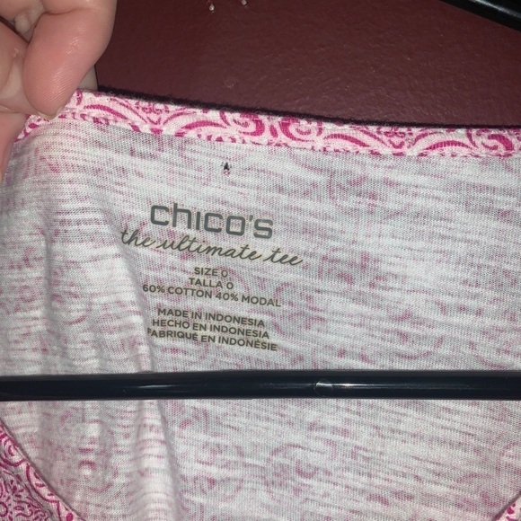 Chicos Ultimate Tee | 0‎ - Picture 2 of 3